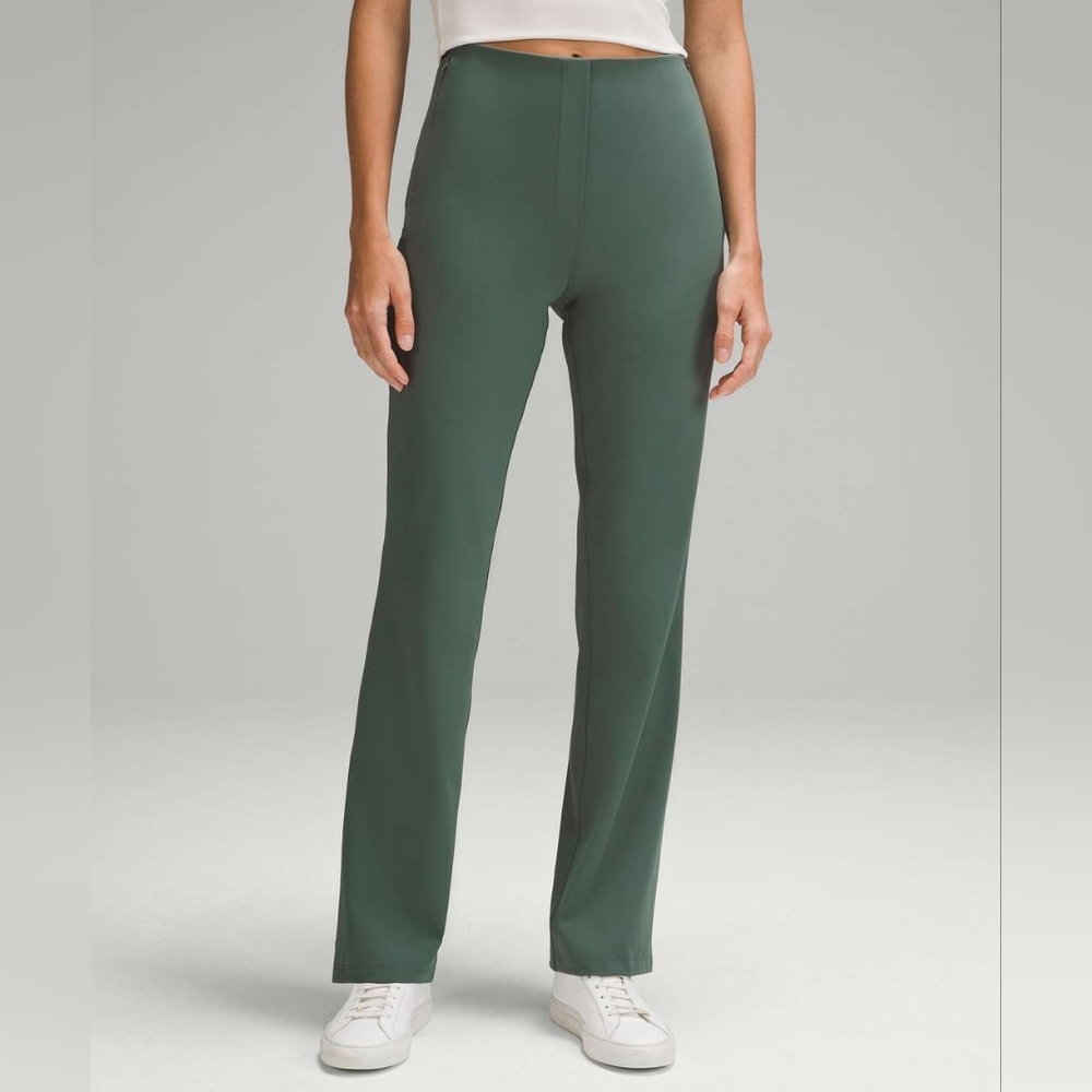 Lululemon Athletica Forest Green Straight Leg Pants